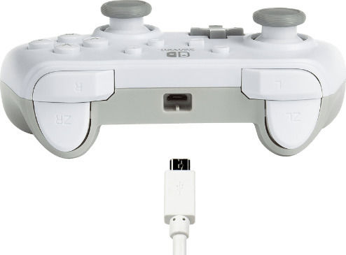 PowerA Enhanced Wired Gamepad για Switch White Matte