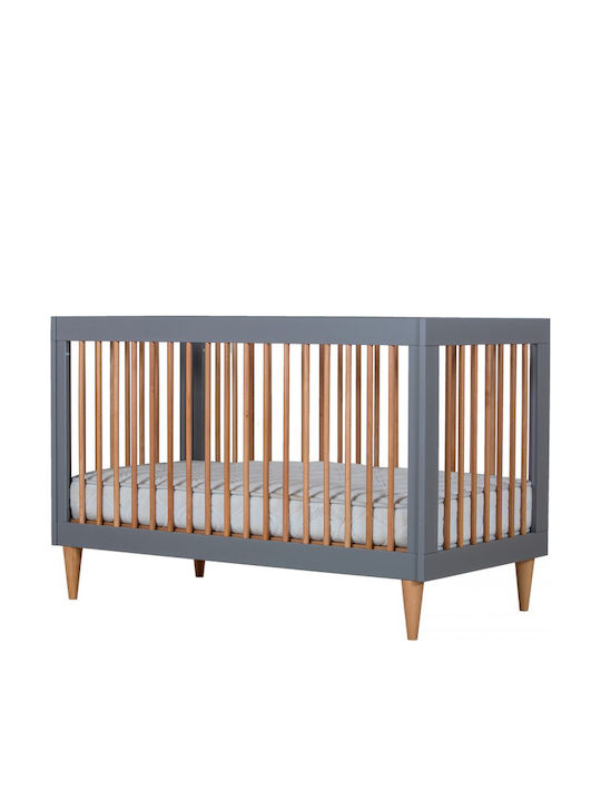 Santa Bebe Norma Nursery Furniture Set with Bed & Nursery Drawer Gray / Beige