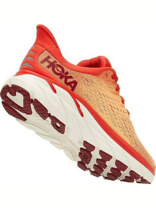 Clifton 8 Herren Sportschuhe Laufen Orange