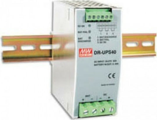 Mean Well DIN Rail UPS Power Supply 40A/24V/960W