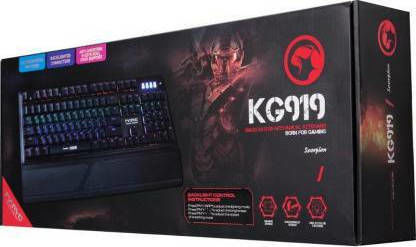 Marvo KG919 Gaming Mechanisches Tastatur mit RGB-Beleuchtung (Englisch US)