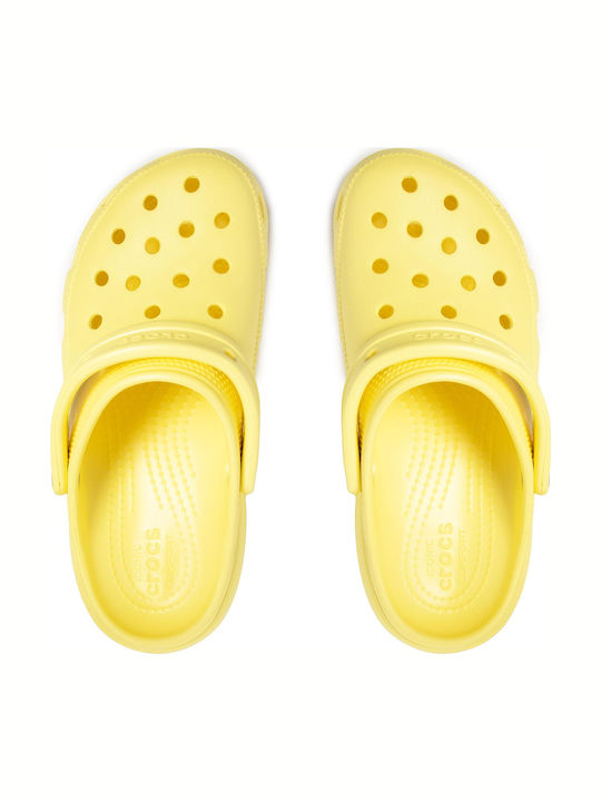 Crocs Classic Platform Clog Women's Anatomic Clogs Yellow