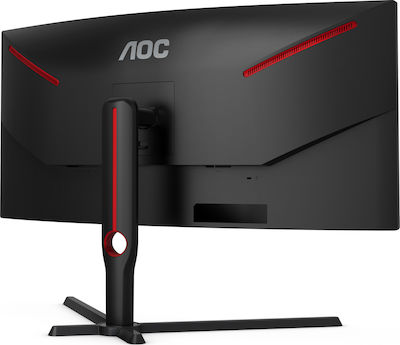 AOC CU34G3S Ultrawide VA Curved Gaming Monitor 34" QHD 3440x1440 165Hz με Χρόνο Απόκρισης 4ms GTG
