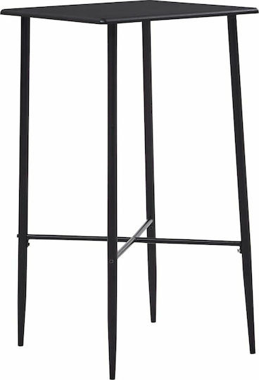 Dining Room 5pcs Dark Gray 60x60cm