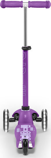 Micro Kids Scooter Mini Deluxe LED 3-Wheel for 2-5 Years Purple