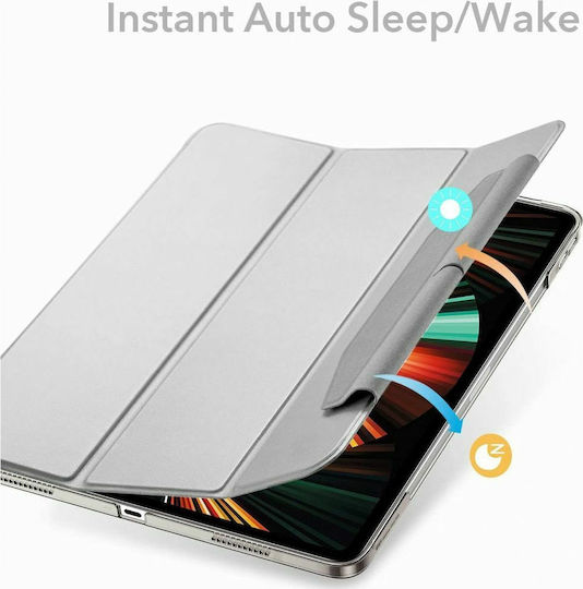 ESR Ascend Flip Cover Silver Grey (iPad Pro 2022 12.9'' / iPad Pro 2021 12.9")