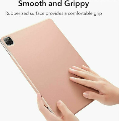 ESR Rebound Magnetic Flip Cover Piele artificială Rose Gold (iPad Pro 2021 12.9" / iPad Pro 2020 12.9")