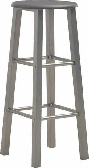 Scaun Bar Cărbune de lemn 2buc 30x30x70buc