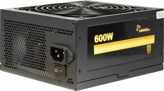 Inter-Tech ArgusNT GPS-600 600W Τροφοδοτικό Υπολογιστή Full Wired 80 Plus Gold