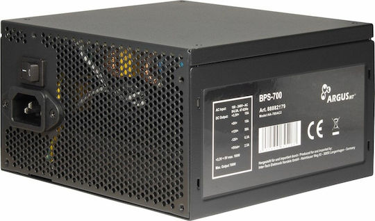 Inter-Tech ArgusNT BPS-700 700W Μαύρο Τροφοδοτικό Υπολογιστή Full Wired 80 Plus Bronze