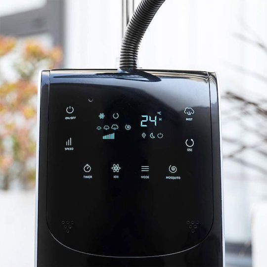 Cecotec EnergySilence 790 FreshEssence Ionic Ventilator Cu Ceață De Apă Putere 90W Diametru Ventilator 40cm Cu Telecomandă Negru