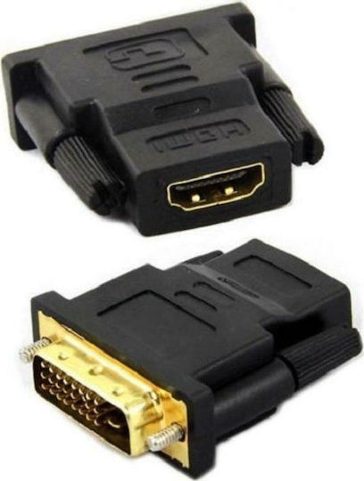 Μετατροπέας DVI-D male σε HDMI female 1τμχ 17139