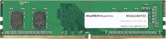 Mushkin Essential 8GB DDR4 RAM με Ταχύτητα 2400 για Desktop