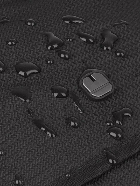Gabol Αδιάβροχη Τσάντα Ώμου / Χειρός για Laptop 15.6" σε Μαύρο χρώμα 410620