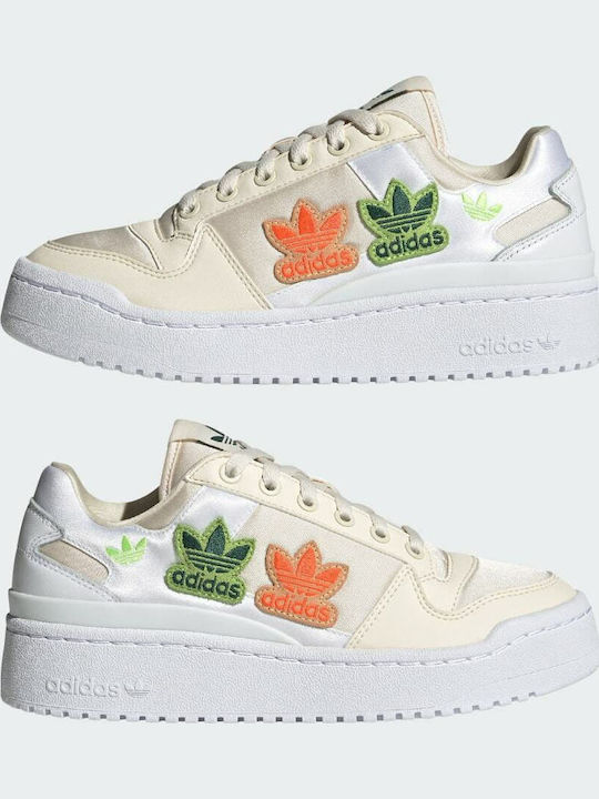Forum Bold Γυναικεία Flatforms Sneakers Λευκά