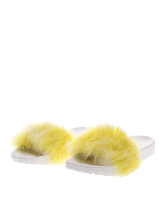 Ugg Australia Women's Sandals with Fur Yellow