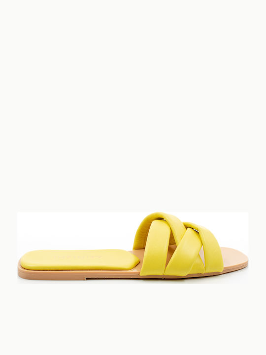 INFINITY WOMEN'S LEATHER SANDAL LEMON AP-1100 LEMON