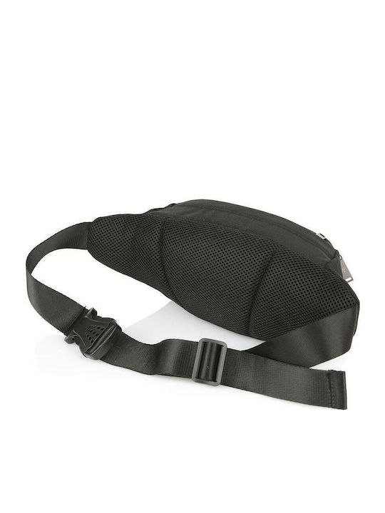 Herren Bum Bag Taille Schwarz