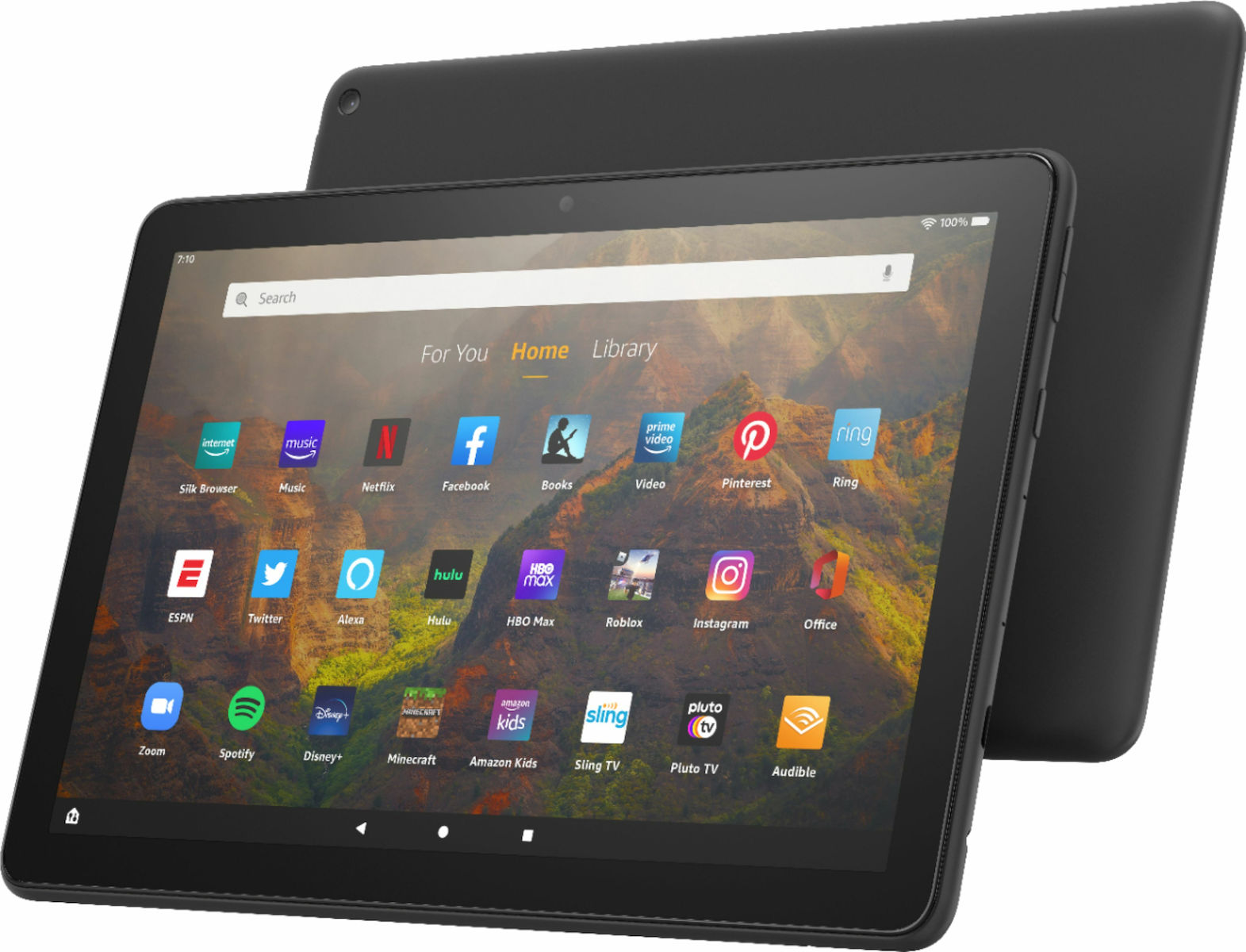 Amazon Fire HD 10 (2021) 10.1" Tablet με WiFi (3GB/64GB) Black Skroutz.gr