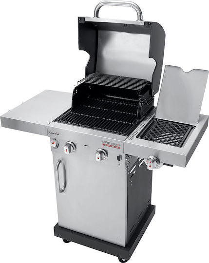 Char-Broil Professional PRO S 2 Gas Grill with 2 pcs 6.15kW and Side Burner
