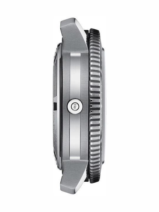 Tissot Seastar 2000 Professional Powermatic 80 Мъжки Часовник 46мм Хронограф Автоматичен Сребрист