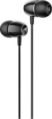 Borofone BM57 Platinum In-ear Handsfree με Βύσμα 3.5mm Μαύρο