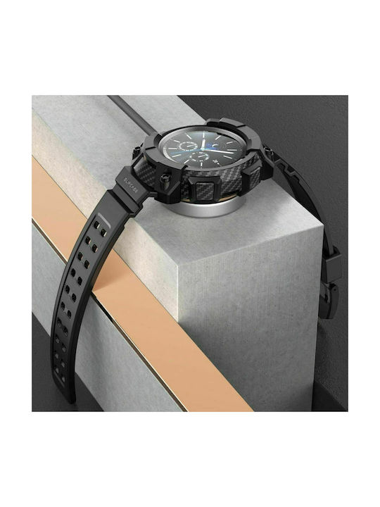 Supcase Unicorn Beetle Pro Plastic Case Black Colour for Galaxy Watch 3 45mm