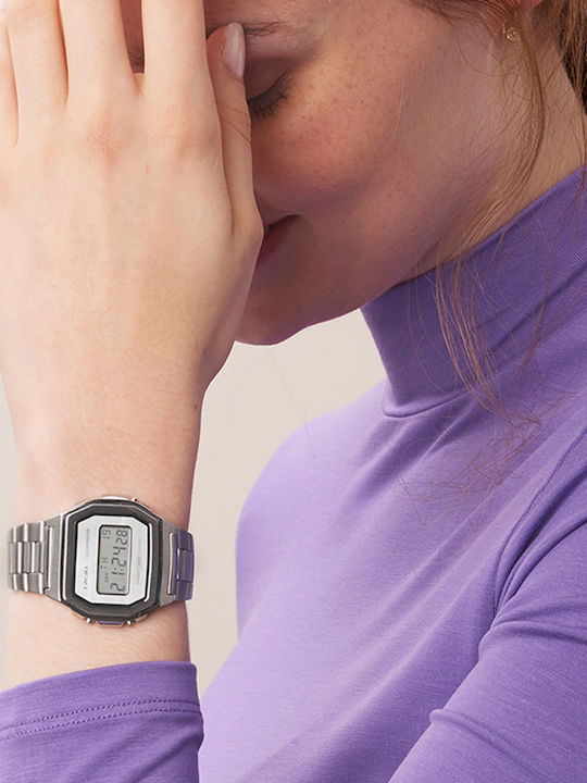 Casio Vintage Watch with Battery Mechanism
