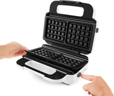Tefal Snack XL Sandwich Maker with Removable Plates for for 2 Sandwiches Sandwiches 850W White