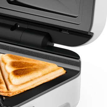 Tefal Snack XL Sandwich Maker with Removable Plates for for 2 Sandwiches Sandwiches 850W White