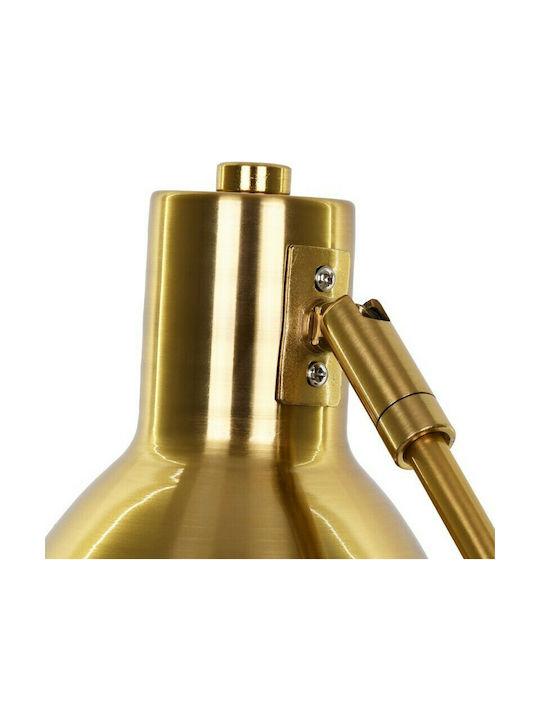 GloboStar Zeto Office Lamp with Foldable Arm for Socket E27 in Gold Color