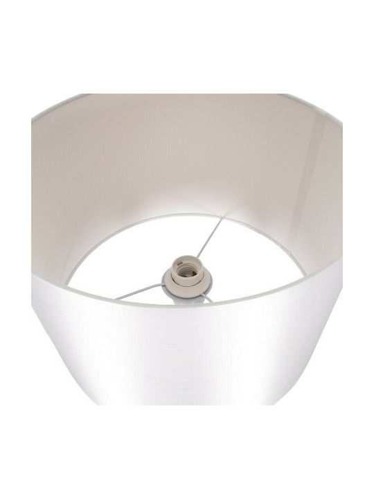 GloboStar Ashley Floor Lamp H145xW35cm. with Socket for Bulb E27 White