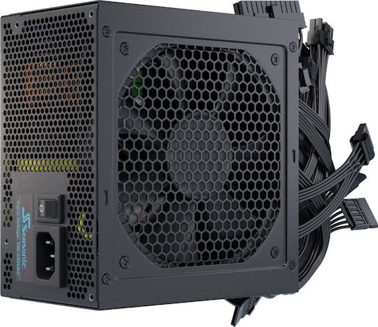 Seasonic G12 GC 550W Black Computer Power Supply Full Wired 80 Plus Gold