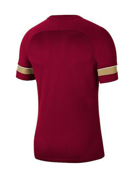 Nike Kinder-T-Shirt Burgundisch Fit Academy