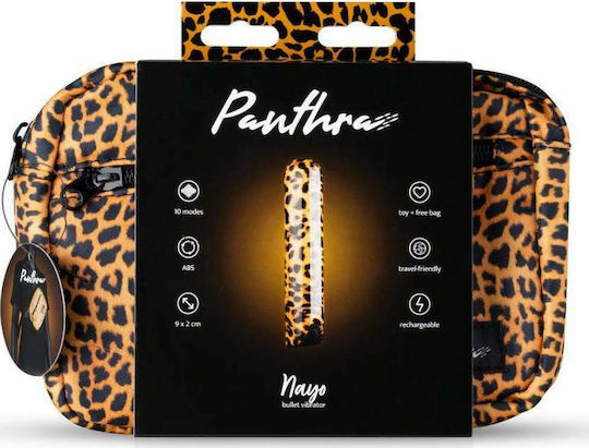 Panthra Panthra Nayo Bullet Vibrator Vibrator Geschoss 9cm Leopard