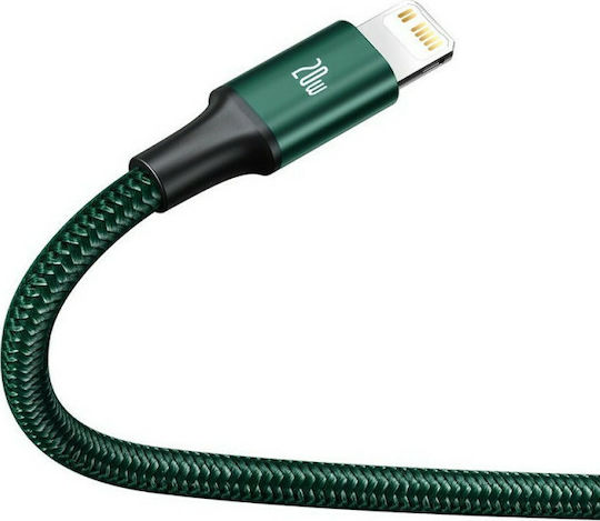 Baseus Rapid Series Braided USB to Lightning / Type-C / micro USB 1.5m 3A Cable Green (CAMLT-SC06)