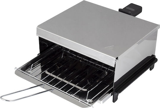 Termomax Party Grill Tabletop Electric Grill Grill 800W with Lid 27cmx23cmcm