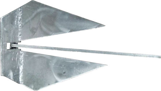 Eval Ancoră de Barcă Danforth Galvanizat 8kg