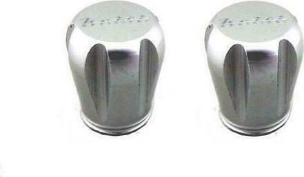 Keiti B511SL Valve Caps Silver 2pcs