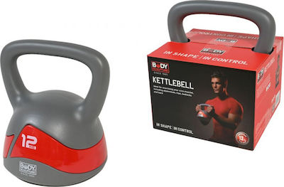 Body Sculpture BW-117 Kettlebell από PVC 12kg Γκρι