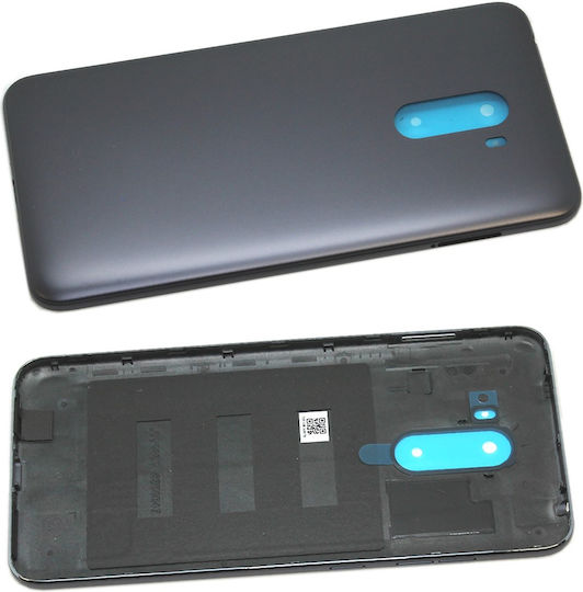 Batterieabdeckung Schwarz für Pocophone F1