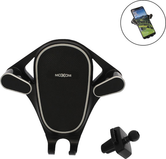 Moxom Car Mobile Mount 3.5" - 5.5" with Adjustable Hooks Black