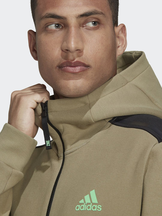 Z.N.E. Sweatshirt mit Kapuze Orbit Green