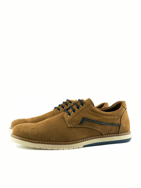 Antonio Shoes Leder Herren Freizeitschuhe Tabac Braun