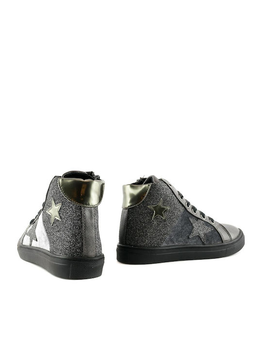 Kids Sneakers High Gray