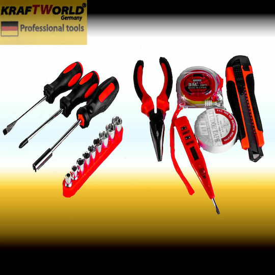 Kraftworld Schlagbohrmaschinen Bohrschrauber Batterie 24V 2x5Ah