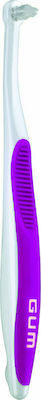 GUM End Tuft 308 Manual Toothbrush Soft Purple 1pcs