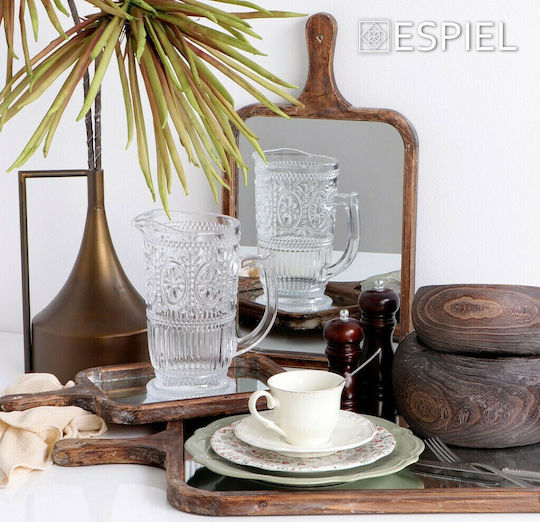 Espiel Manual Wooden Pepper Mill 26cm Brown
