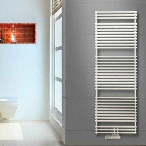 Purmo Santorini M Towel Rail Bathroom 714x400 335kcal/h White