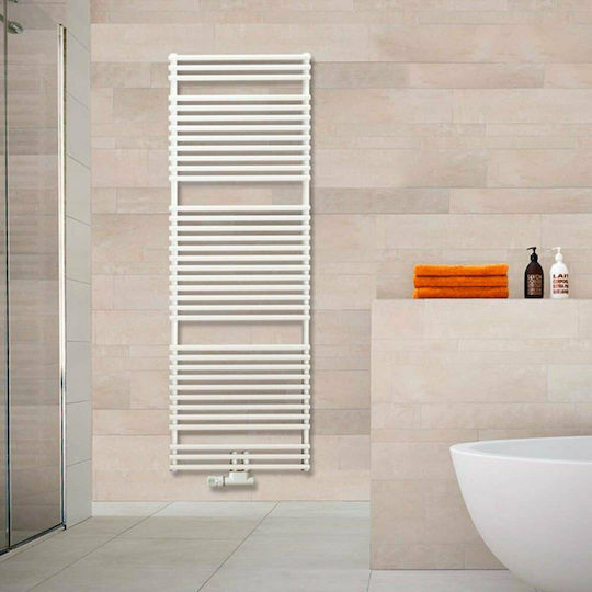 Purmo Santorini M Towel Rail Bathroom 714x400 335kcal/h White